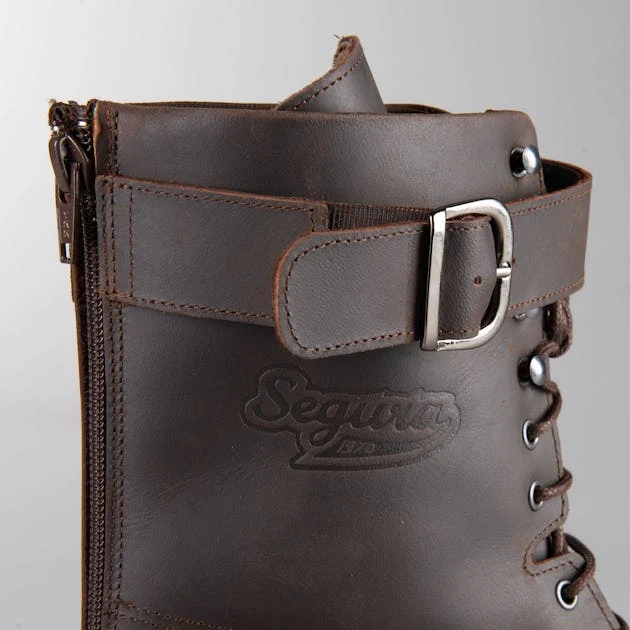 Stivali Moto Donna Segura Doria Marroni - immagine 13