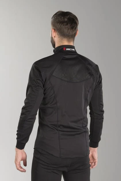 Maglia Intima Richa Wind Zero Nera - immagine 4