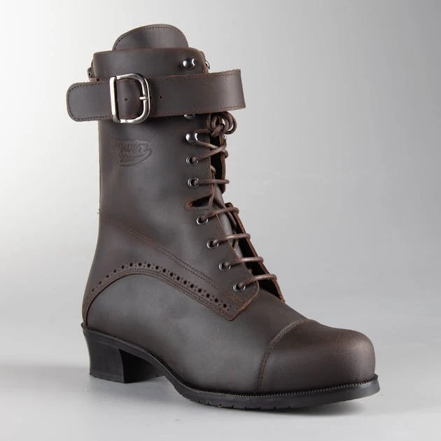 Stivali Moto Donna Segura Doria Marroni - immagine 2