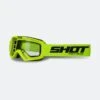 Maschera Cross Bambino Shot Rocket Giallo Neon