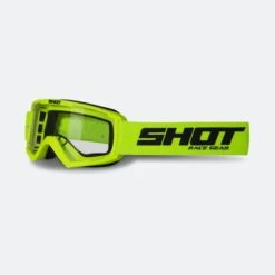 Maschera Cross Bambino Shot Rocket Giallo Neon