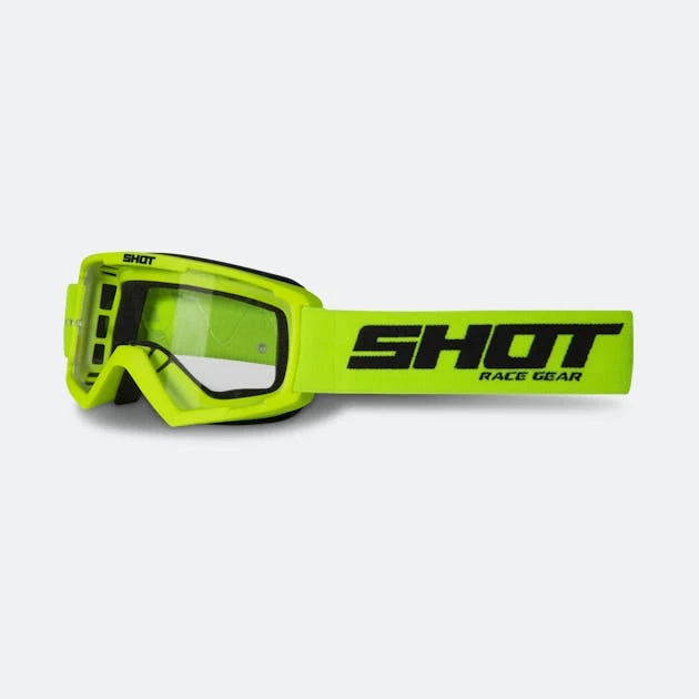 Maschera Cross Bambino Shot Rocket Giallo Neon