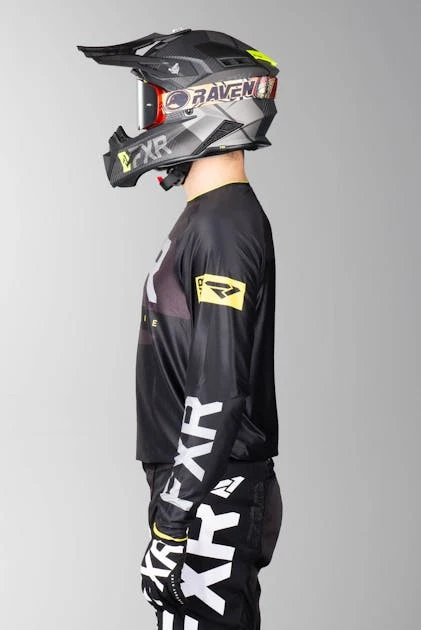 Maglia FXR Helium X Tech Nero-HiVis - immagine 3