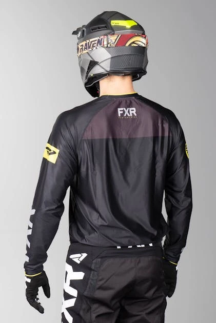 Maglia FXR Helium X Tech Nero-HiVis - immagine 4
