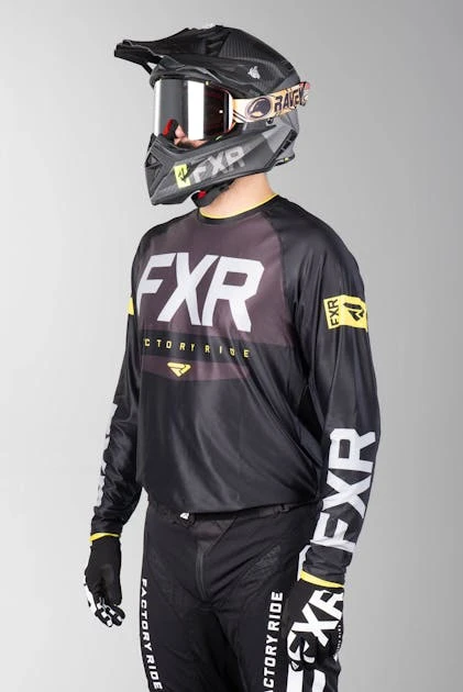 Maglia FXR Helium X Tech Nero-HiVis - immagine 2