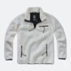 Giacca Brandit Teddyfleece Troyer Bianca