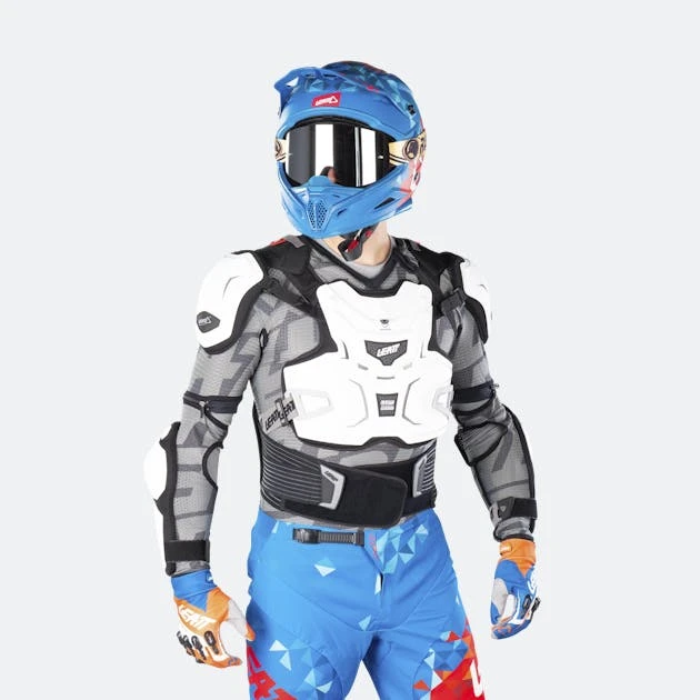 Giacca Protettiva Leatt Adventure Bianco