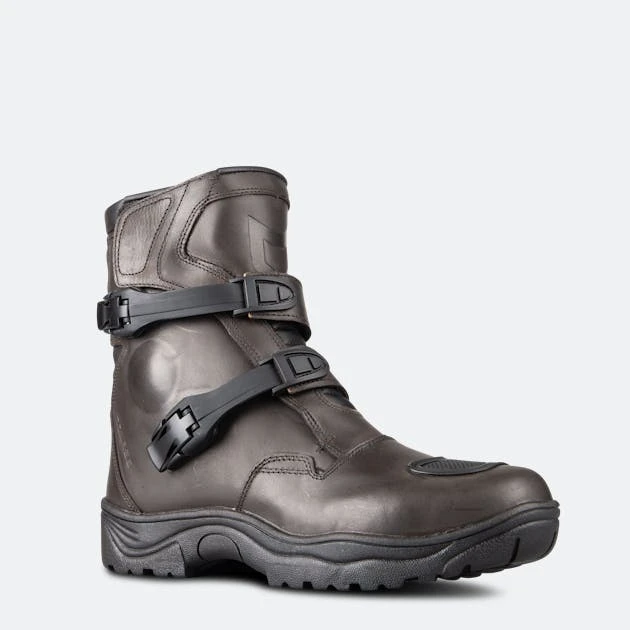 Stivali Moto Course Mid Snap Marroni - immagine 2