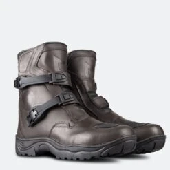 Stivali Moto Course Mid Snap Marroni