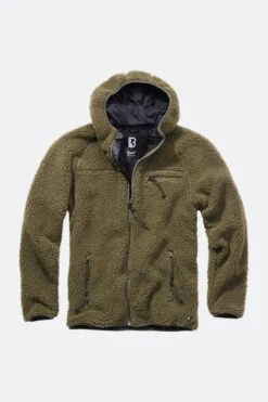 Giacca Brandit Teddyfleece Worker Oliva