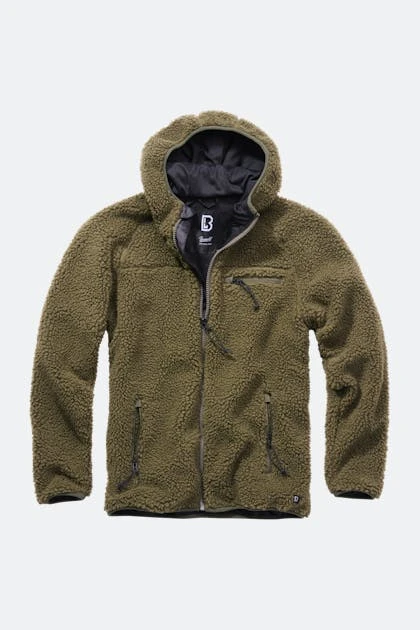 Giacca Brandit Teddyfleece Worker Oliva