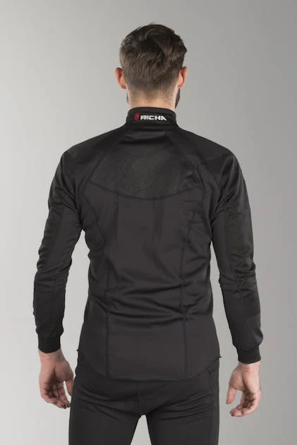 Maglia Intima Richa Wind Zero Nera - immagine 5