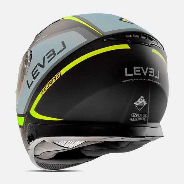 Casco Integrale Level LFT1 Touring Nero-Giallo - immagine 5