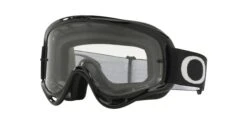 Maschera Cross Bambino Oakley O-Frame® XS Trasparente Jet Nera