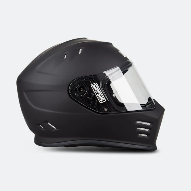 Casco Simpson Venom Nero Opaco - immagine 3