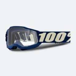 Maschera Cross Bambino 100% Accuri 2 Deepmarine Blu Scuro