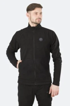 Giacca In Pile Raven Calidi Nera