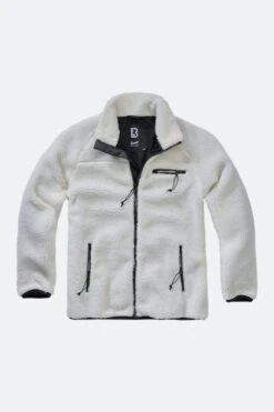 Giacca Brandit Teddyfleece Bianca