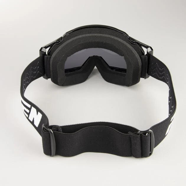 Maschera Cross Raven Sniper Crew Nero - Lente Fumé - immagine 8