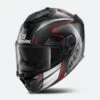 Casco Integrale Shark Spartan GT Carbon Kromium Carbonio-Cromo-Rosso