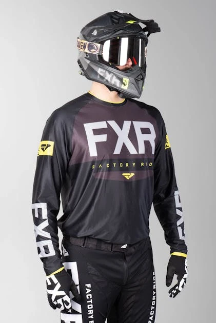 Maglia FXR Helium X Tech Nero-HiVis - immagine 8