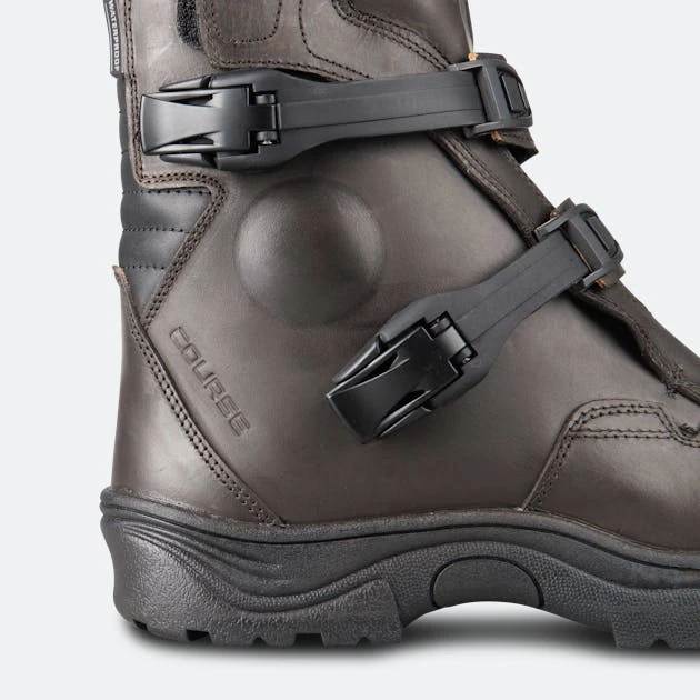 Stivali Moto Course Mid Snap Marroni - immagine 9