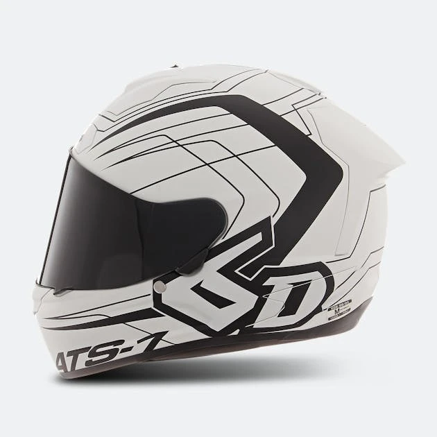 Casco Integrale 6D ATS-1R Aero Bianco - immagine 2