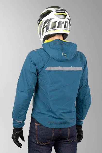 Giacca Antipioggia Macna Refuge Blu - immagine 4