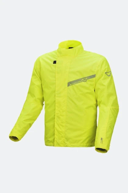 Giacca Antipioggia Macna Spray Giallo Fluo