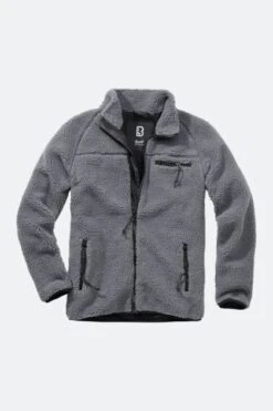 Giacca Brandit Teddyfleece Antracite