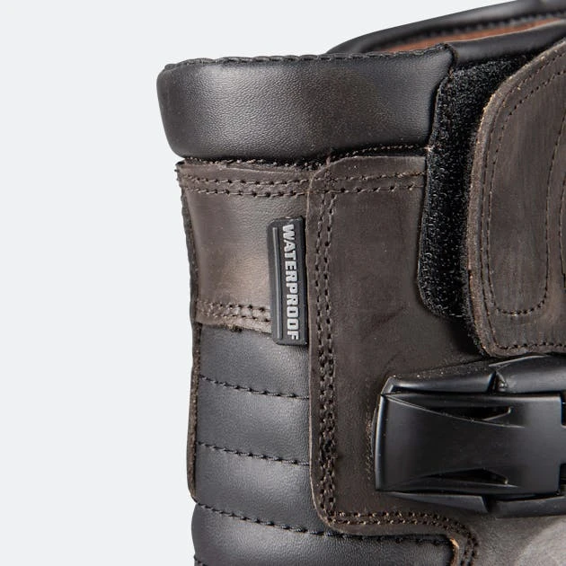 Stivali Moto Course Mid Snap Marroni - immagine 10