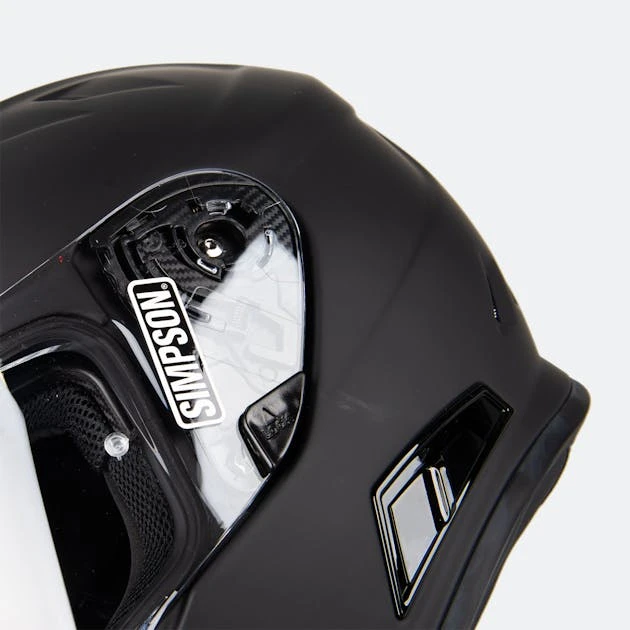 Casco Simpson Venom Nero Opaco - immagine 8