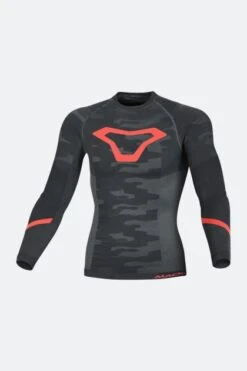 Maglia Intimi Macna Baselayer All-season Nero-Grigio-Rosso