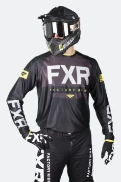Maglia FXR Helium X Tech Nero-HiVis