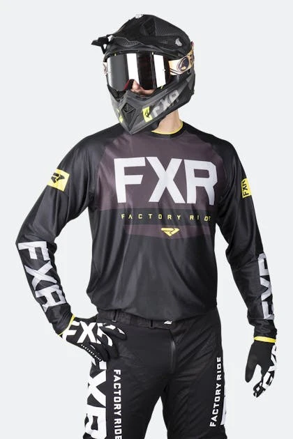 Maglia FXR Helium X Tech Nero-HiVis