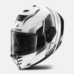 Casco Integrale Shark Spartan RS Byrhon Bianco-Nero Cromo