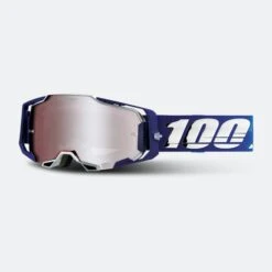 Maschera Cross 100% Armega Novel - Lente Argento Specchio