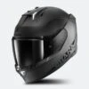 Casco Integrale Shark Skwal I3 Blank Sp Mat Antracite-Nero-Argento