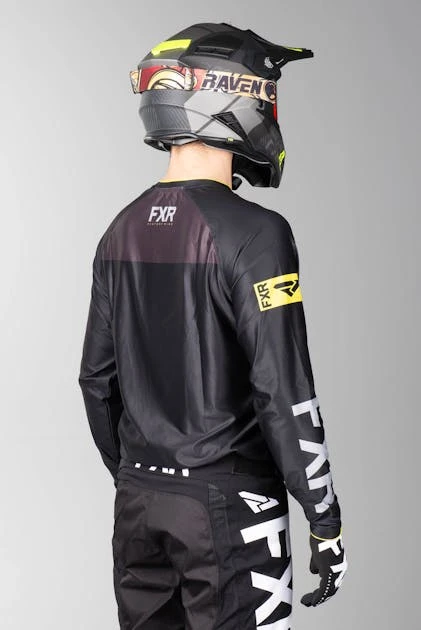 Maglia FXR Helium X Tech Nero-HiVis - immagine 6