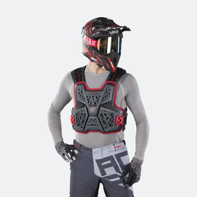 Pettorina Acerbis Jump Mx Grigio-Nero