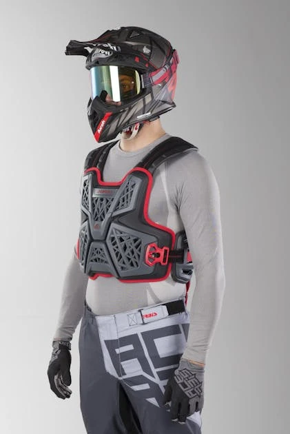 Pettorina Acerbis Jump Mx Grigio-Nero - immagine 2