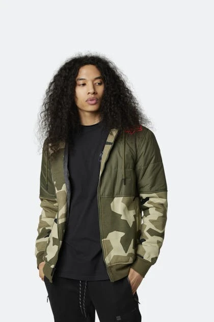 Felpa FOX Lindon Sasquatch Oliva Camo - immagine 2
