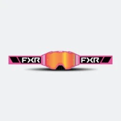 Maschera Cross FXR Maverick Rosa Lente Bronze HiDef/Inferno