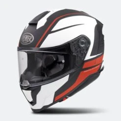 Premier® Casco Integrale Premier Hyper DE 92 BM Nero-Bianco-Rosso