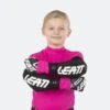 Gomitiere Bambino Leatt 3DF 5.0 Bianco-Nero