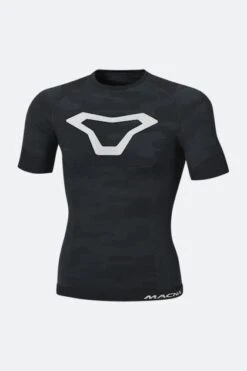 Maglia Intima Macna Baselayer Summer Nero-Grigio-Argento