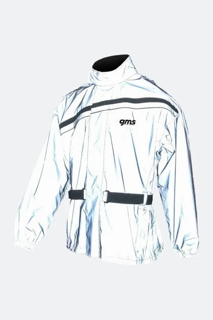 Giacca Antipioggia GMS Douglas Lux Grigio-Riflettente - immagine 3