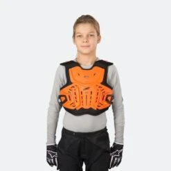 Pettorina Bambino Leatt 2.5 Junior Arancio-Nero
