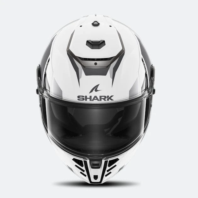 Casco Integrale Shark Spartan RS Byrhon Bianco-Nero Cromo - immagine 3