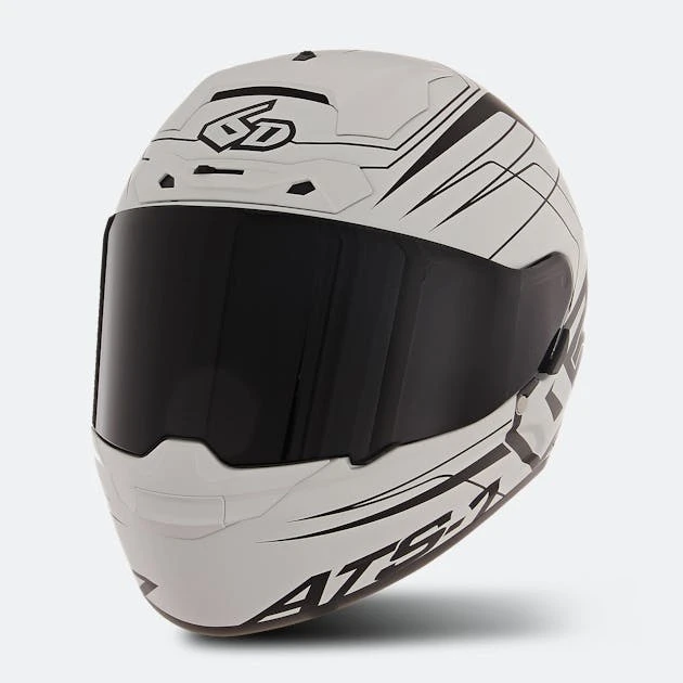 Casco Integrale 6D ATS-1R Aero Bianco